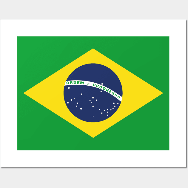 Flag of Brazil Wall Art by DiegoCarvalho